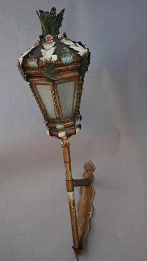 Vintage decorative street lamp.