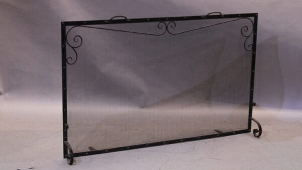 17772. Original Large Scale Spanish Revival 1920's Firescreen
