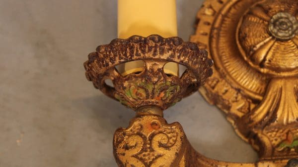 39822. 1 of 3 Double 1920's Sconce - Image 3