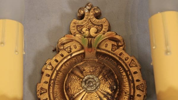 39822. 1 of 3 Double 1920's Sconce - Image 5