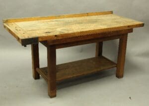 40434. Early 20th Century Industrial Work Table