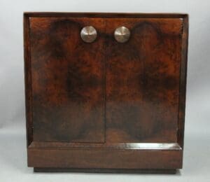 40414. Gilbert Rohde For Herman Miller Pada Burl Cabinet
