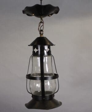 45049. Spanish Revival 1920's Pendant With Original Glass